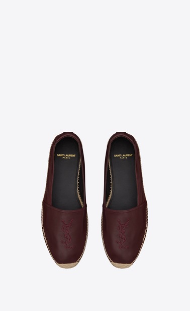 Monogram espadrille in lambskin